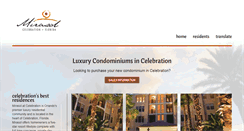 Desktop Screenshot of mirasolatcelebrationleasing.com